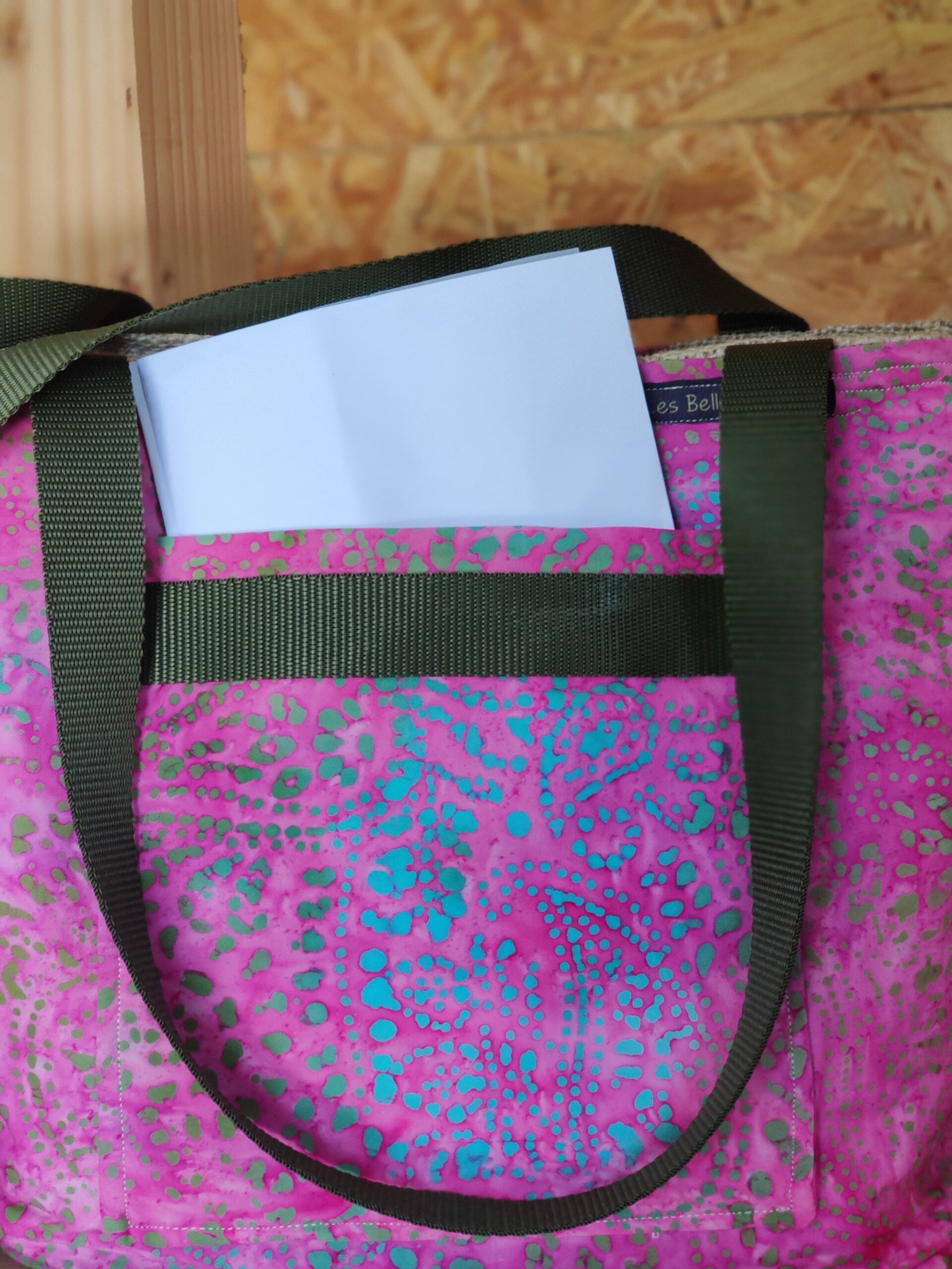 sac fait main en toile de jute recyclée les belles poules