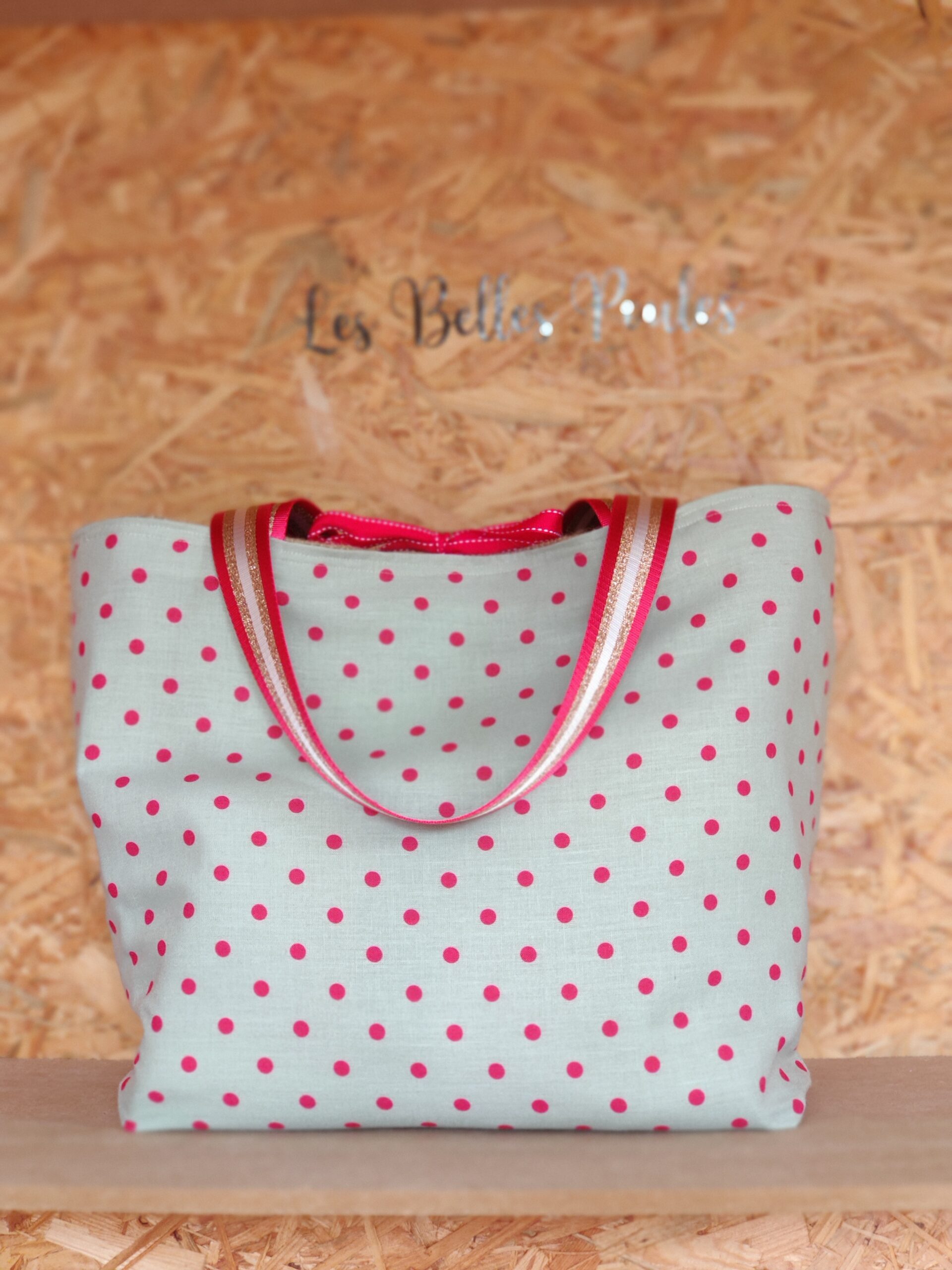 sac fait main en toile de jute de café recyclé les belles poules