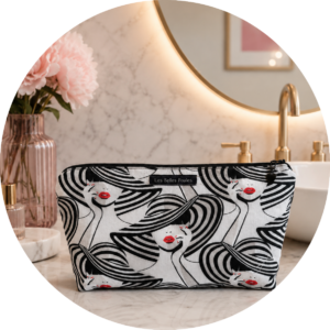TROUSSE EN TOILE DE JUTE DE CAFE RECYCLEE LES BELLES POULES